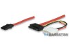 Cable SATA macho/ SATA macho/ Mólex